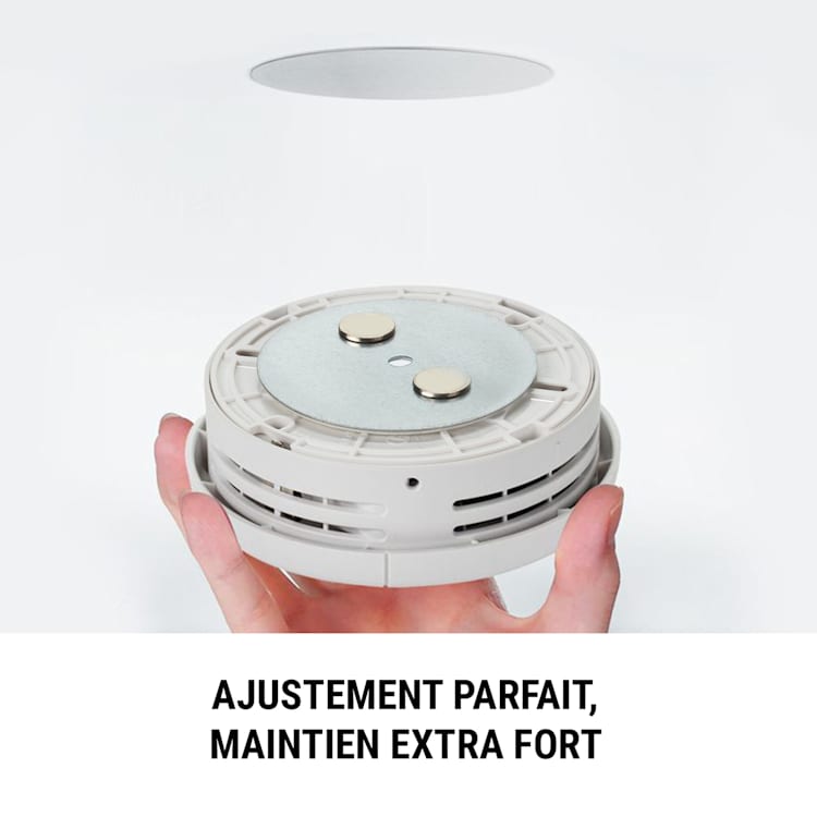 Mount Mini magnetische houder voor rookmelders vanaf 5 cm Ø zelfklevend 3er-Set