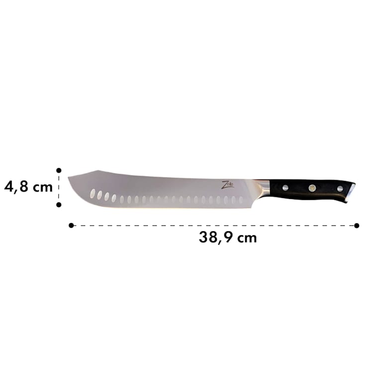 Alpha-Royal German 10" Fleischmesser 56 HCR Edelstahl Hohlschliff Fleischmesser