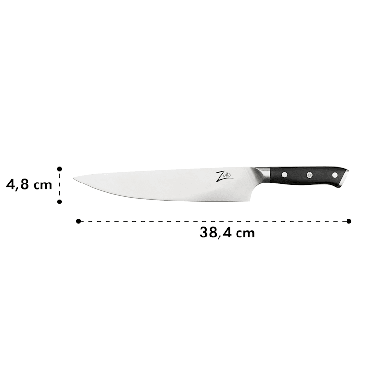 Alpha-Royal German 5", sada 4 nožov na steaky, 56 HCR, nehrdzavejúca oceľ Chef's knife