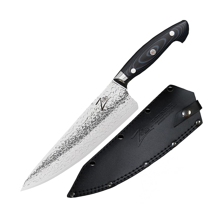 Couteau de chef de 8" série Executive-Plus 61 HRC acier de Damas Chef's knife