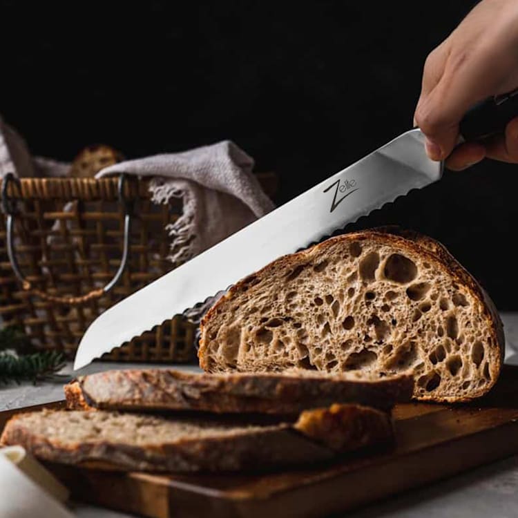 Comfort Pro Series 10" leipäveitsi 56 HRC aaltoileva Bread knife