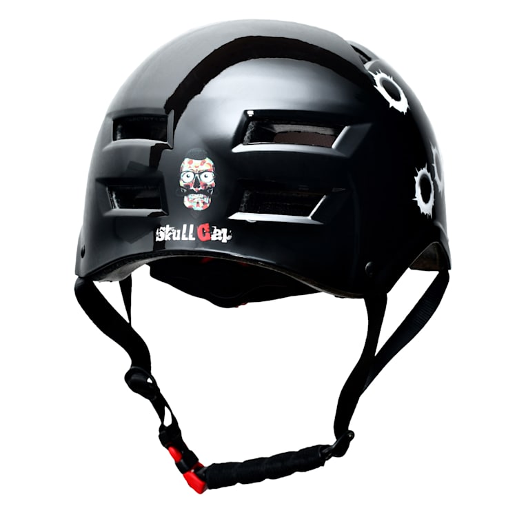 Skate- en fietshelm Microshell EPS binnenschaal ventilatiesysteem L | Bullets