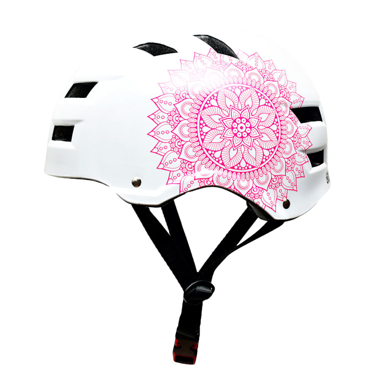 Skate- en fietshelm Microshell EPS binnenschaal ventilatiesysteem
