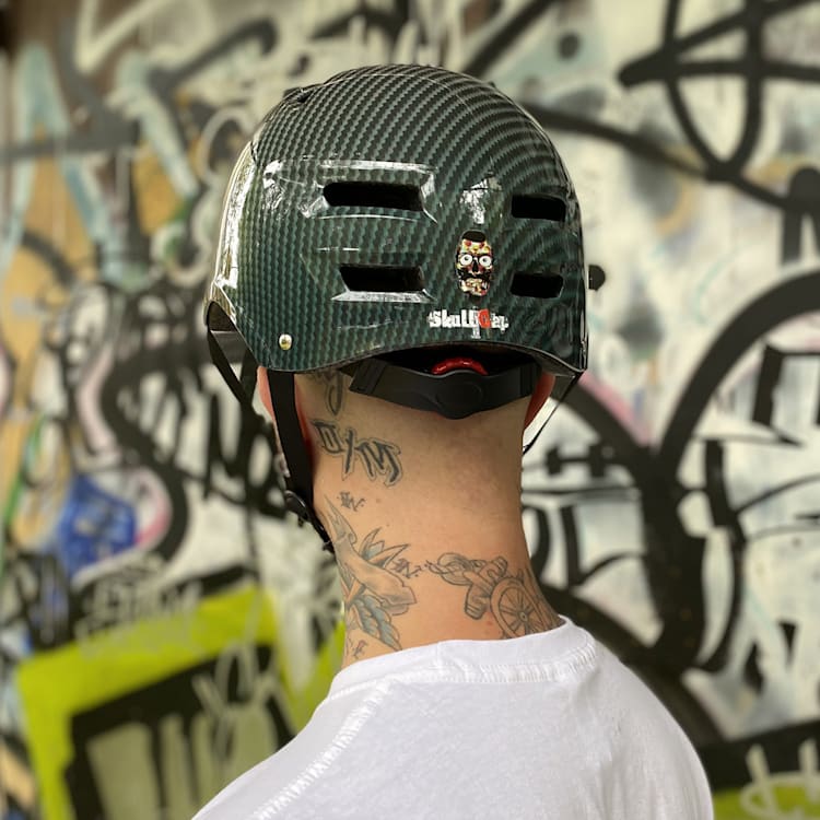 Skate- en fietshelm Microshell EPS binnenschaal ventilatiesysteem