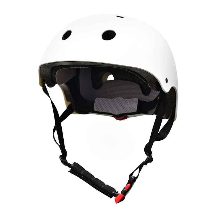 Skate- en fietshelm Microshell EPS binnenschaal ventilatiesysteem S | Wit