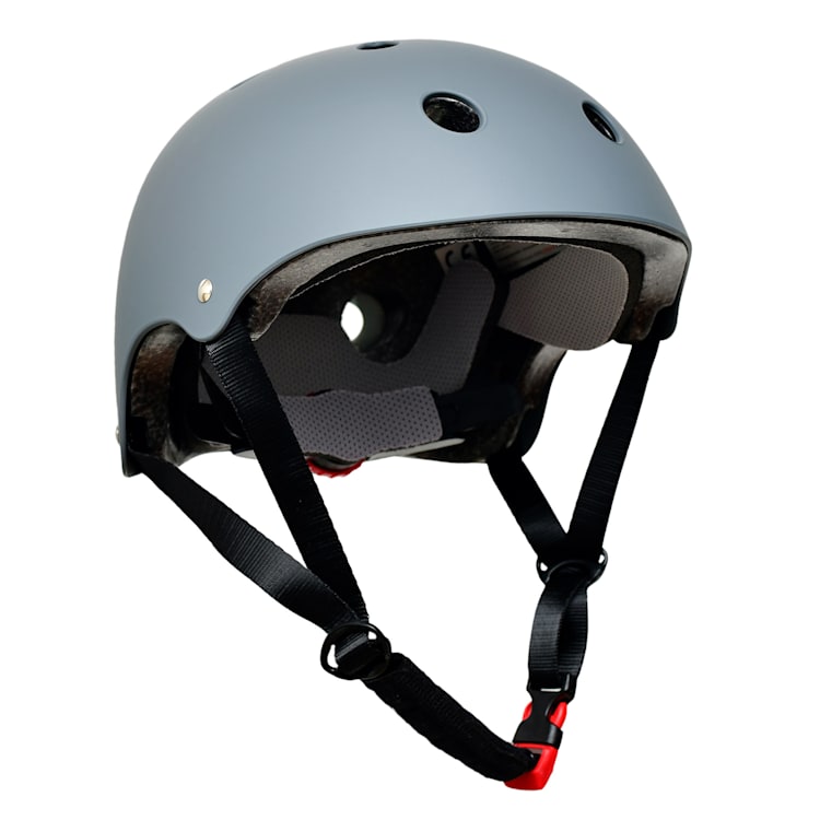 Skate- en fietshelm Microshell EPS binnenschaal ventilatiesysteem S | Mid Gray