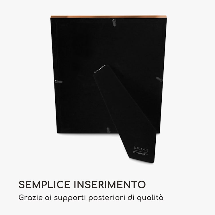 Berwick cornice, rettangolare, foto DIN A4 cm, passepartout, vetro Rame