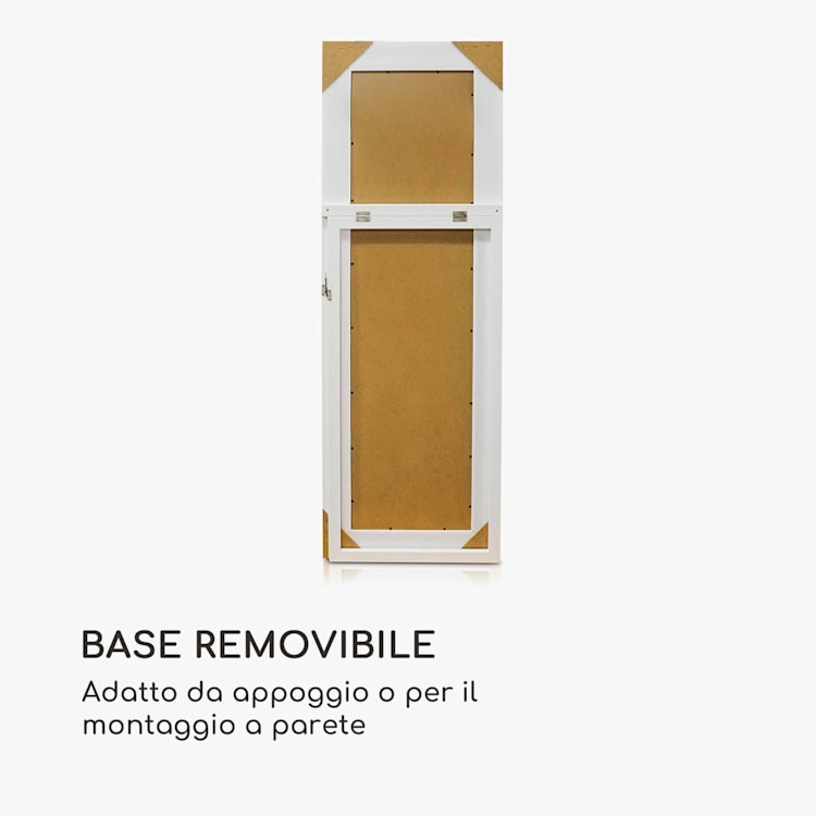 Greenford specchio, cornice di legno, rettangolare, 130 x 45 cm, vintage Oro