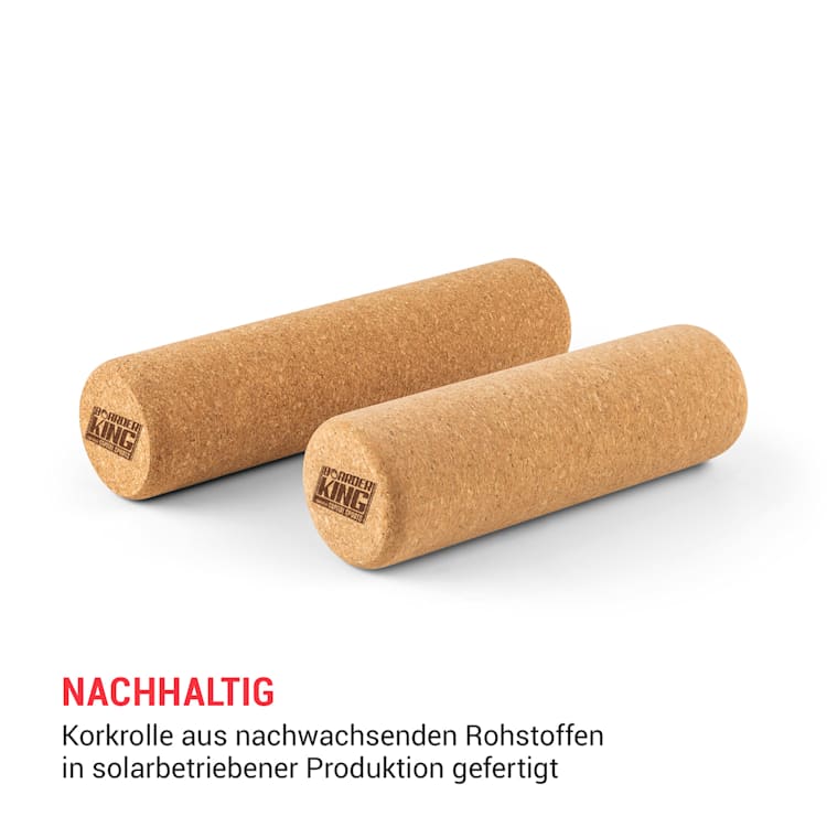 Indoorboard Classic Balance Board + Matte + Rolle Holz / Kork
