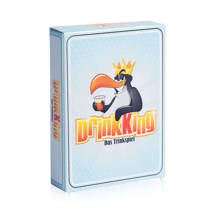 DrinkKing Alkoholická hra 55 kariet Hráči: 2-8 Vek: 18+