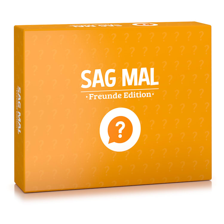 Sag mal... Freunde Edition Spoznávacia hra 100+ otázok Počet hráčov: 1+ Vek: od 14 rokov