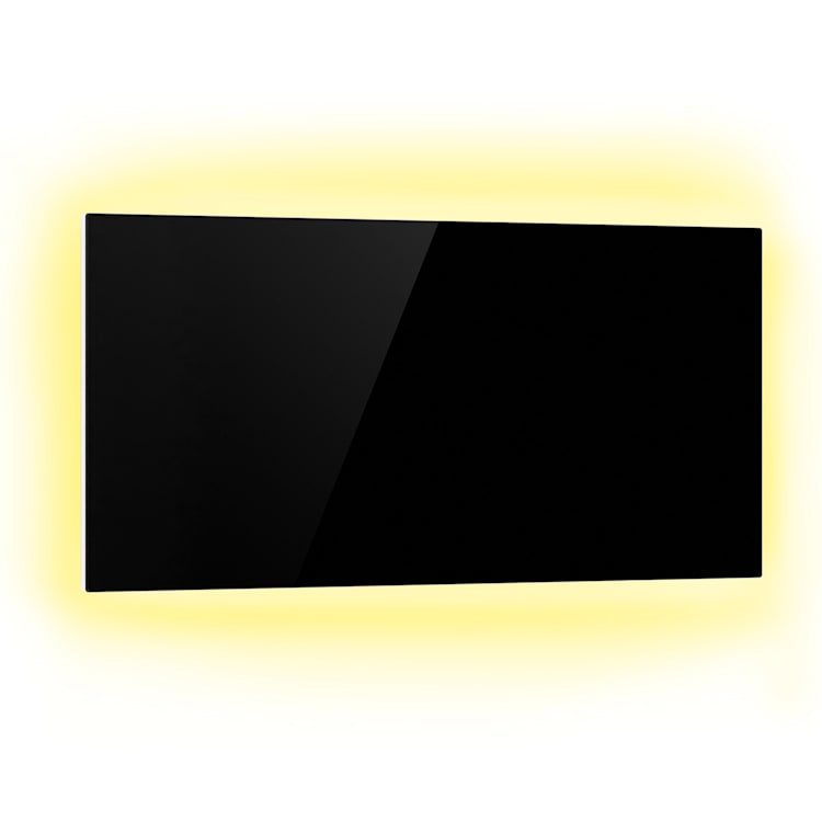 Mojave 1000 pametni grijač 2 u 1 infracrveni konvektor 120x60cm 1000W RGB rasvjeta 1000 W (60 x 120 cm) | Crna