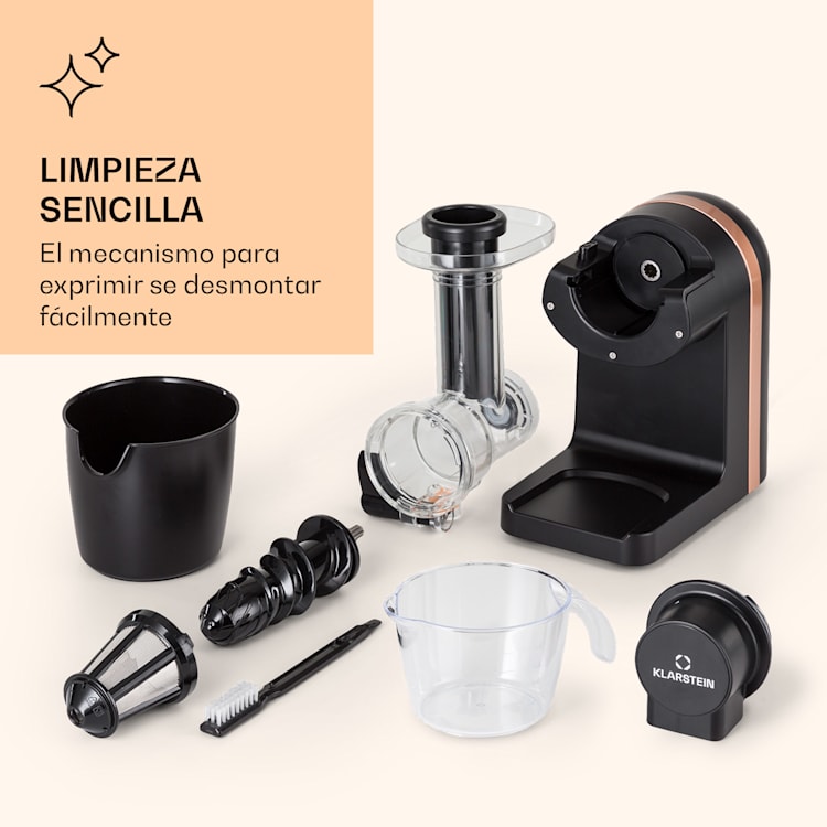 Exprimidor Bella Elegance 200 W 400 ml sin BPA Negro