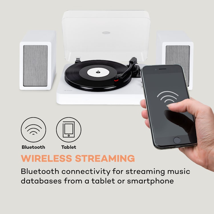 Giradischi TT-Play SE Copertura antipolvere Bluetooth 33/45/78 giri/min Pitch