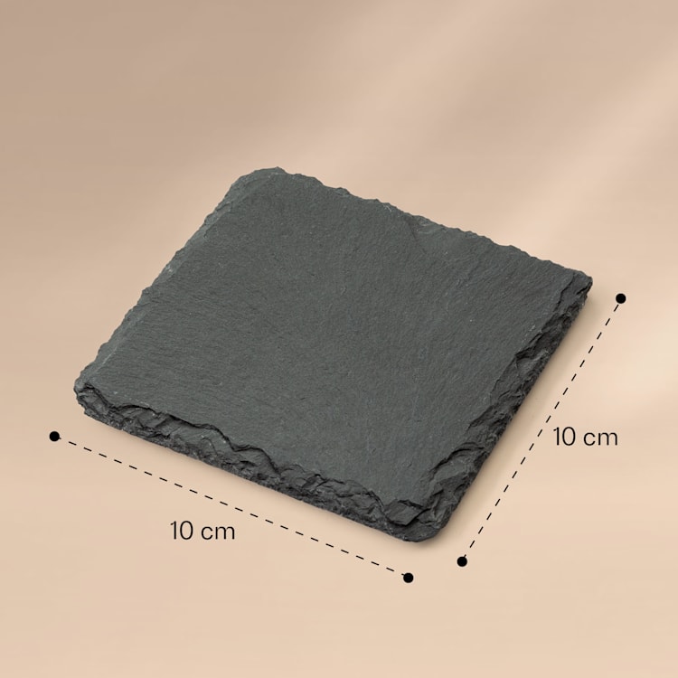 Raclette Coasters Dessous de plat Accessoires de rechange 8 pièces pour poêlons à raclette en ardoise Pieds en caoutchouc