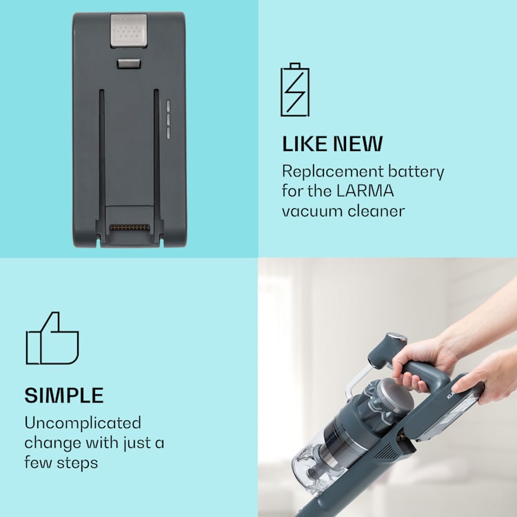LARMA, vysávač, náhradná batéria, 25,9V/2200 mAh