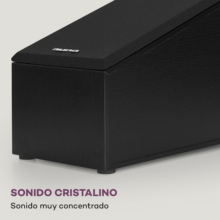 Altavoces pasivos Line 501 Atmos SAT 2 x 60 W RMS Frecuencia 100 Hz - 20 kHz, 4-8 Ohm Negro