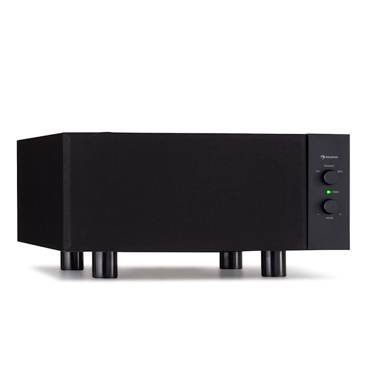 Linie 501 Slim - Subwoofer, Bass Reflex, attivo, 60 W RMS, 50-100 Hz, 4 Ohm Nero