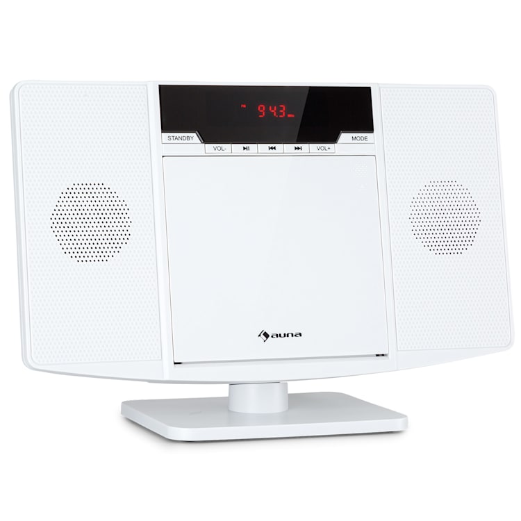 V14.2, vertikalni stereo sustav, CD, FM tuner, BT, USB, AUX BIjela