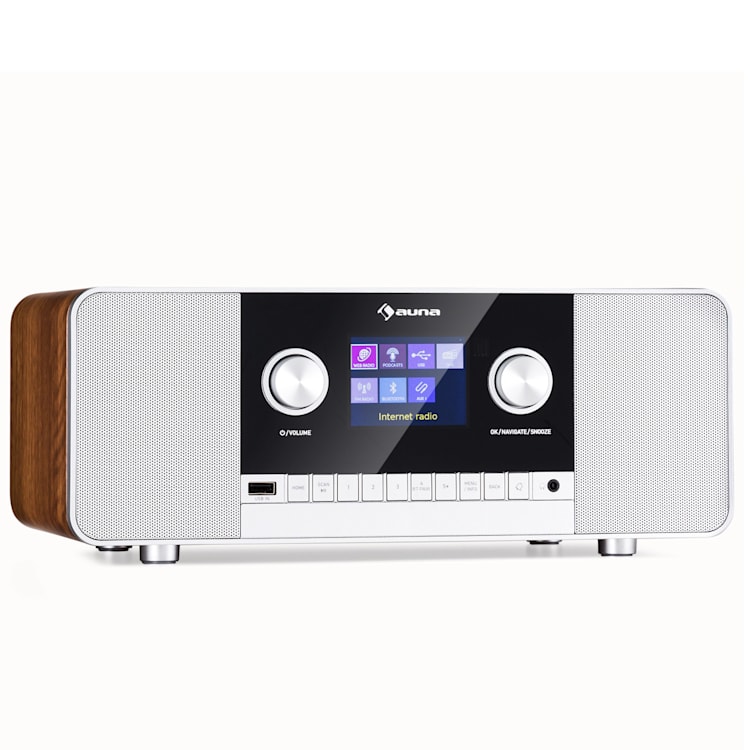 Connect 120 MKII - Radio web, Bluetooth, WiFi, DAB/DAB+, USB Noce