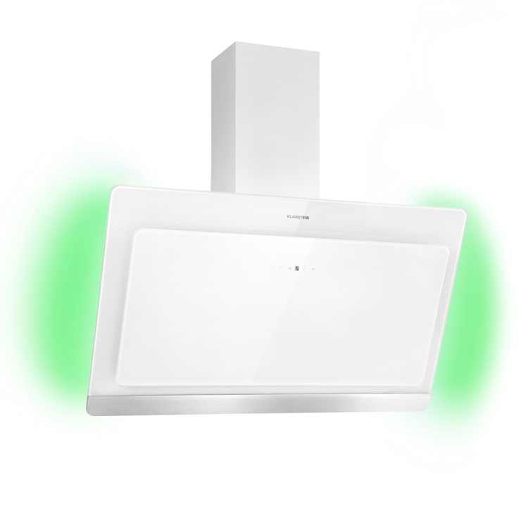 Exaustor Aurora Smart 90 550 m³/h 90cm sem cabeça luz ambiente CEE A++ 90 cm | Branco