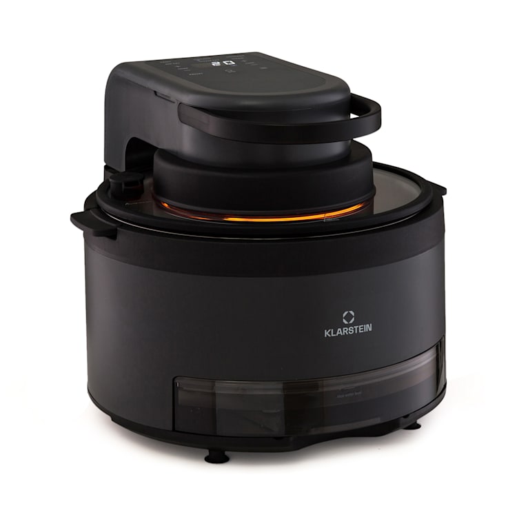 Fritadeira de Ar Quente Vendure com função de vapor 1250W 5 Litros 6 Programas