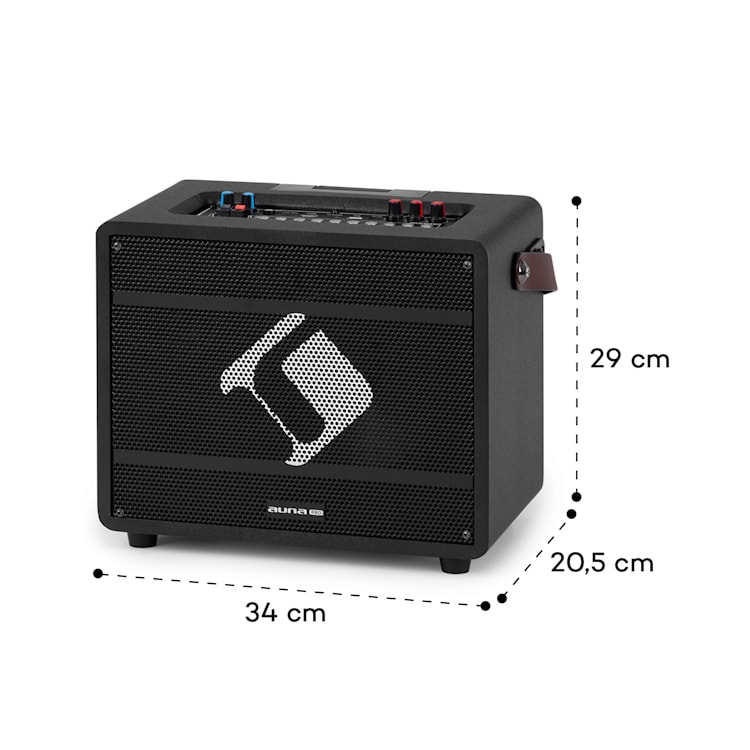 Pro Spin 8 Karaoke-System 12,1" Touchdisplay 2 Mic WiFi BT USB TF HDMI