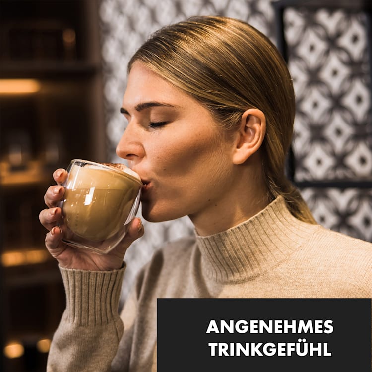 Glaswerk Mirano doppelwandige Thermogläser Set handgemacht Borosilikatglas 8er-Set