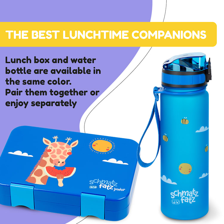 schmatzfatz Ivópalack Sportpalack 500 ml 24 cm Tritan 500 ml | Blue Bees