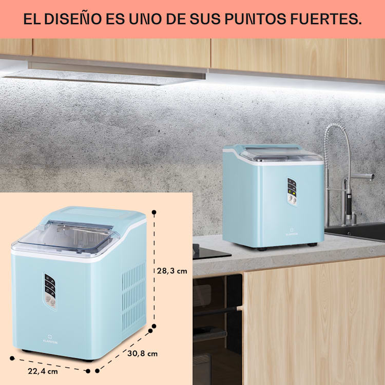 Máquina de cubitos de hielo Albaron Bullet ice 12 kg / 24 h 1,5 l Pantalla 1,5 L | Azul