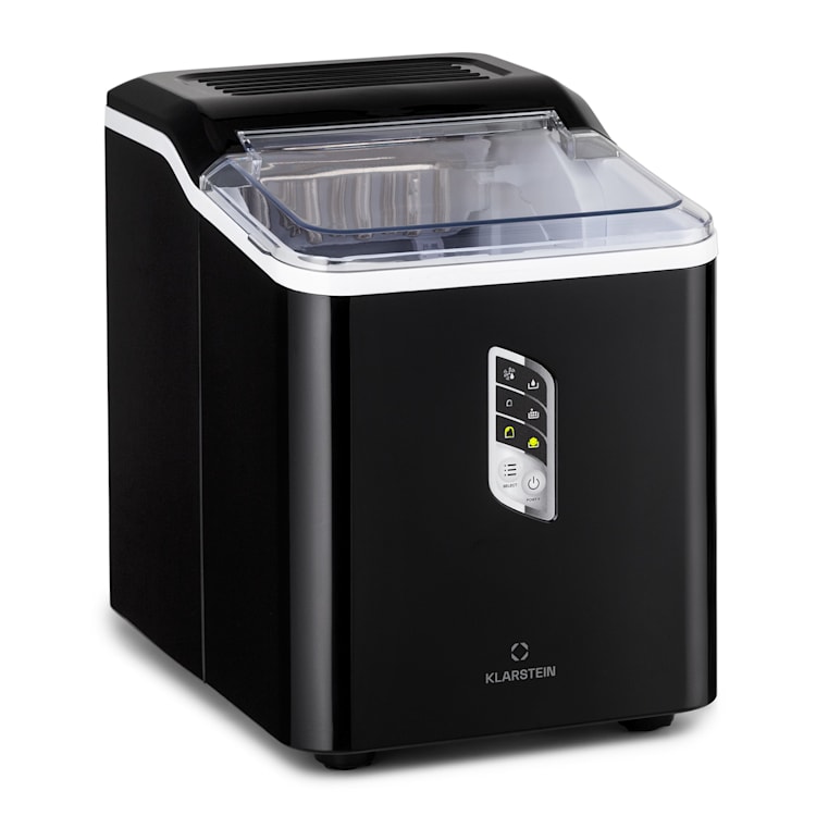Albaron, jégkocka készítő, golyó alakú, 12 kg / 24 ó 1,5 ltr. Kijelző Fekete