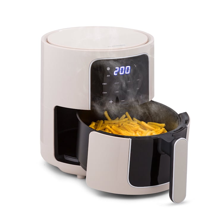 Fritadeira de ar quente Air Fryer Crisp-Pro 1400W 3,5 litros 8 programas temporizador