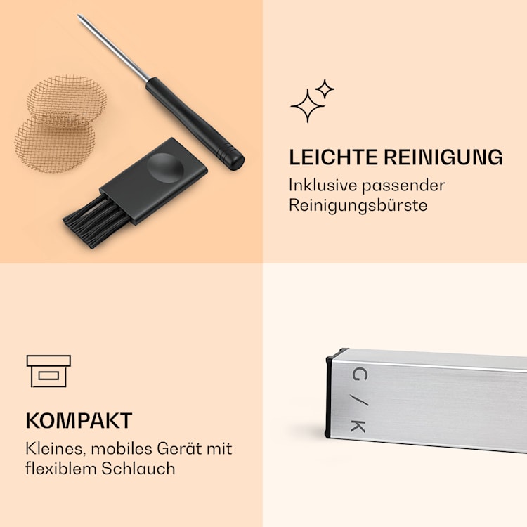Company Cocktail Räuchergerät auch für Speisen batteriebetrieben