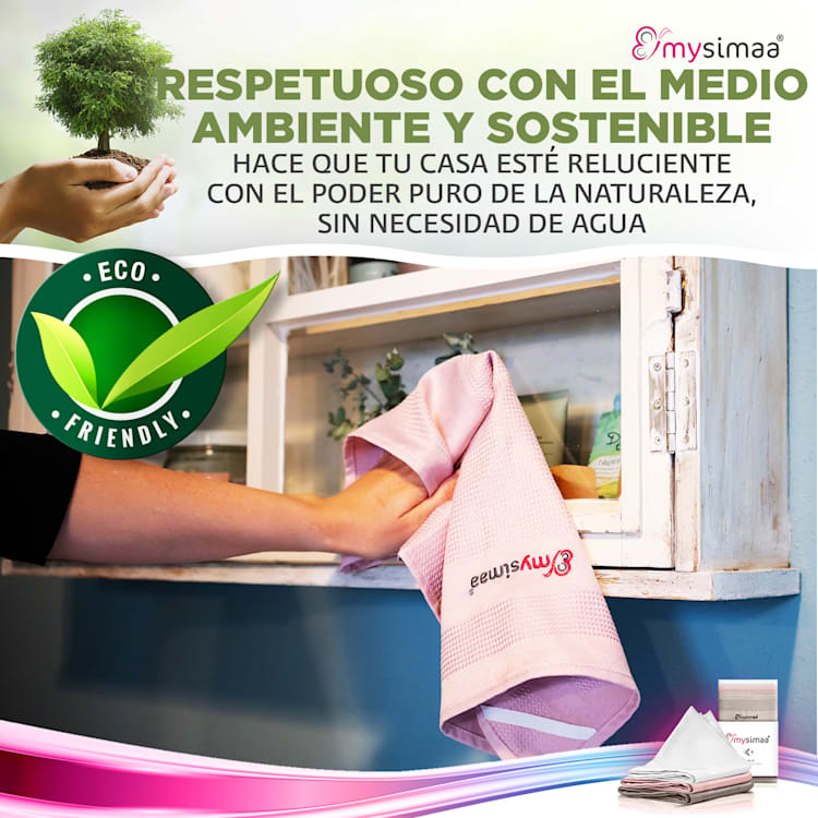Paños de limpieza profesionales Paños de limpieza de microfibra 40x40 cm Multi