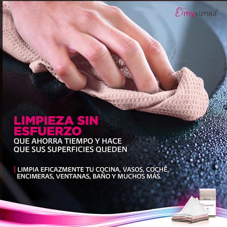 Paños de limpieza profesionales Paños de limpieza de microfibra 40x40 cm Multi