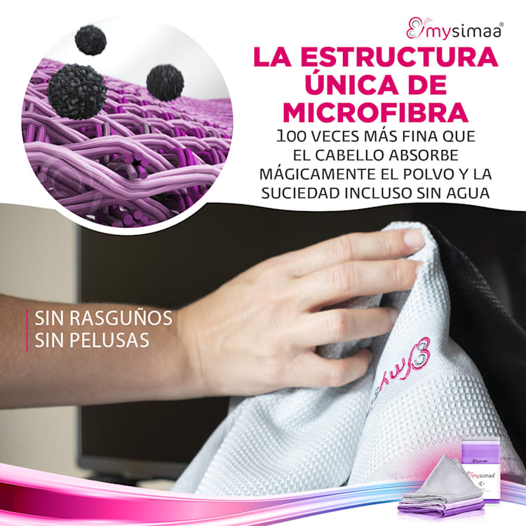 Paños de limpieza profesionales Pack clásico 60x40 cm multicolor