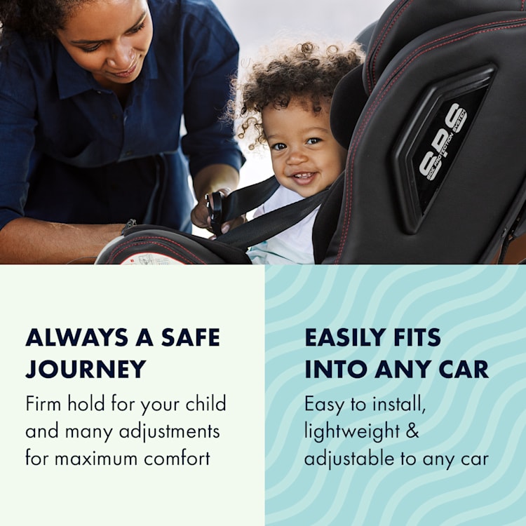 Siège auto Isofix 360° 0-12 ans Système de ceinture ISOFIX 5 points, pivotant à 360° R44/04