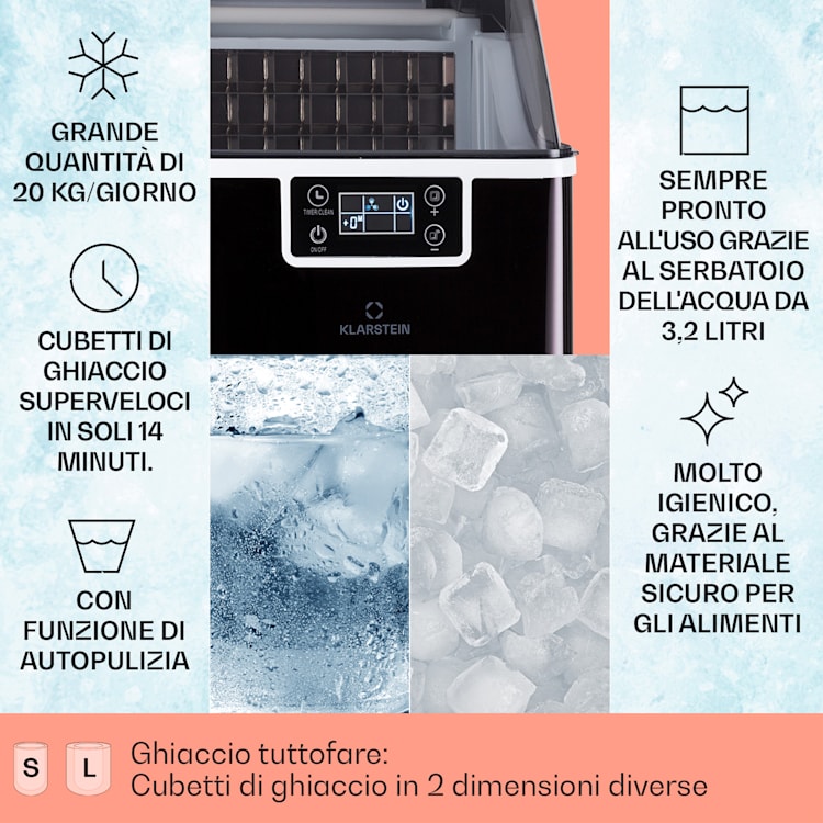 Sacchetti per Cubetti di Ghiaccio,Sacchetti di Ghiaccio Usa e Getta,per il Ghiaccio in Plastica usa e Getta per Uso Alimentare Muffa del Cubetto di Ghiaccio con un Mini Imbuto,1confezione da 10pezzi