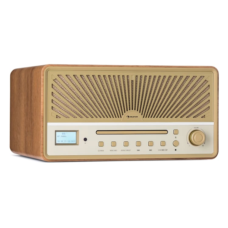 Glastonbury, CD-radio DAB, difuzoare stereo, BT, DAB/UWK, MP3, USB, Line-In Nisip