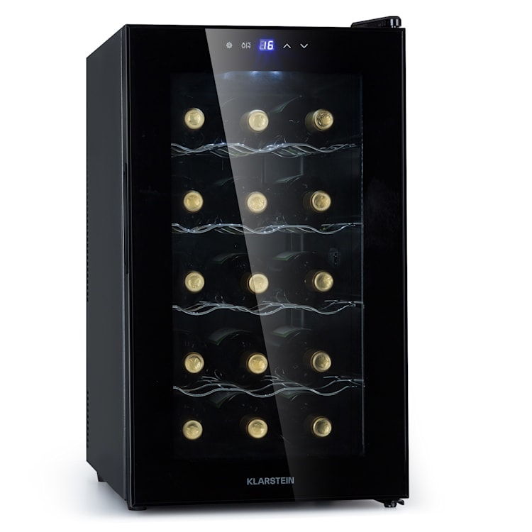 Barolo 15 Uno Weinkühlschrank 48 Ltr 15 Flaschen 11-18°C SingleZone 15 Flaschen | Schwarz