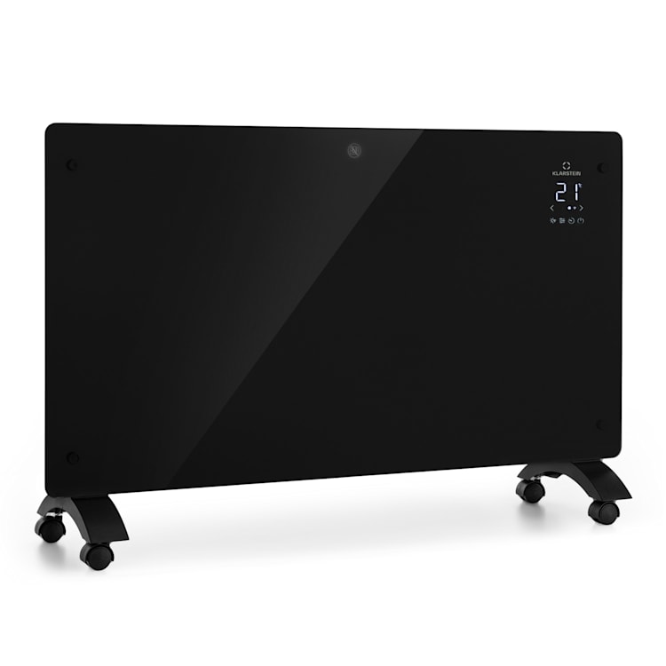 Bansin Crystal Smart, konvektorski grelnik, 2500 W, 5 - 50 °C, aplikacijski nadzor 2500 W | Črna