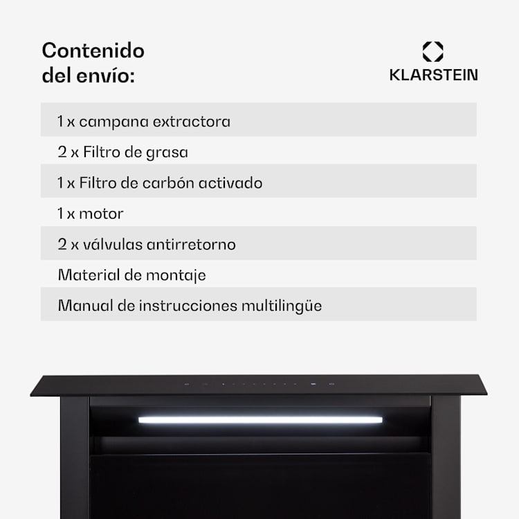 Royal Flush Eco Campana extractora 60 cm 576 m³/h A+