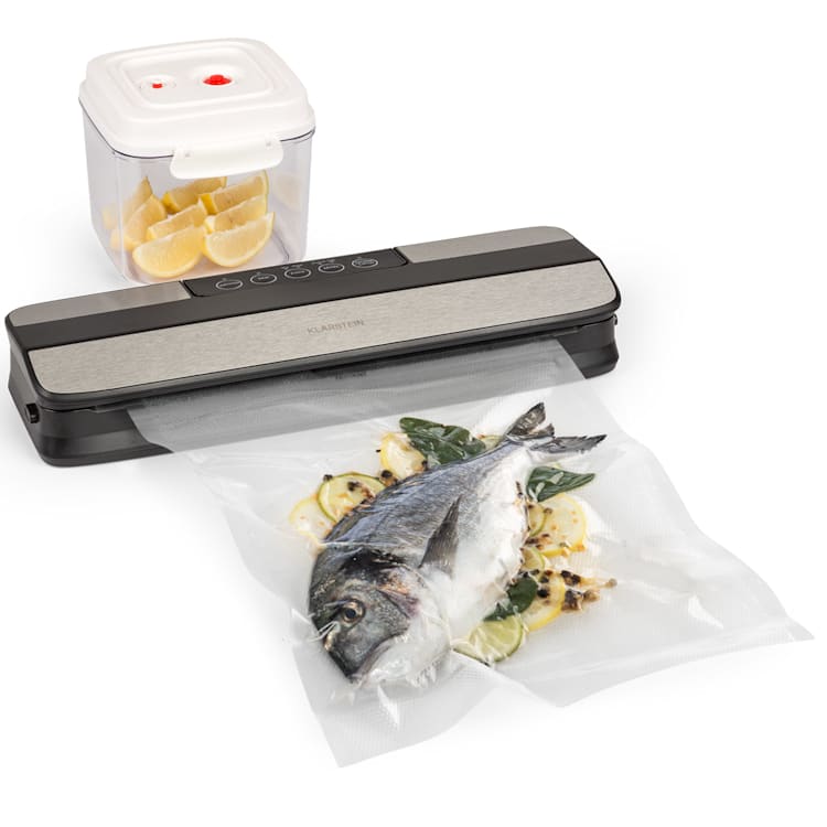 Forli machine sous vide 75 kPa incl. récipient sachets tuyau de mise sous vide