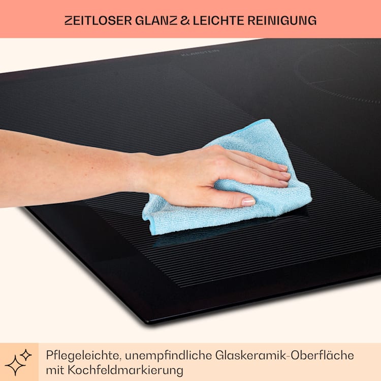 Magnichef 4 Flex Einbaukochfeld Induktion 4 Zonen / Flexzone 7000W Glaskeramik