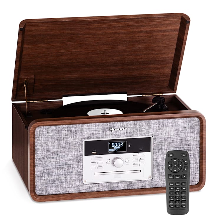 Bella Ann, sistem stereo, gramofon, radio DAB+/UKW, USB, bluetooth Maro