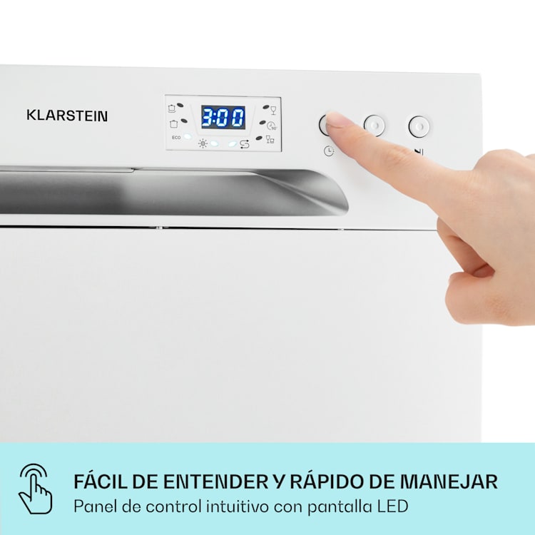 Havasia UV 6 Lavavajillas Luz UV Independiente 1380W Plata