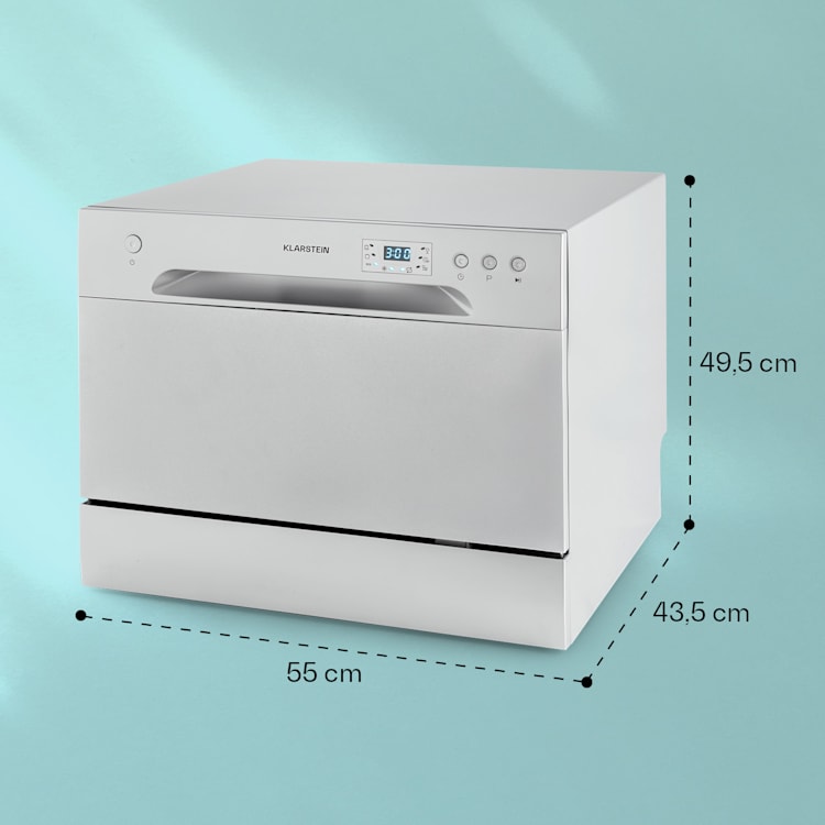 Havasia UV 6 Lavavajillas Luz UV Independiente 1380W Plata