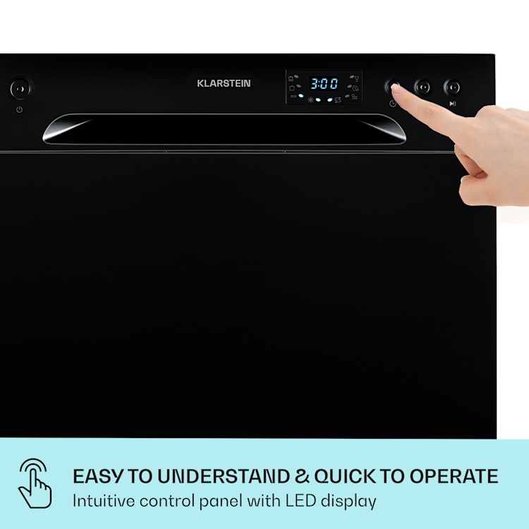 Máquina de lavar loiça Havasia UV 6 Luz UV Independente 1380W Preto