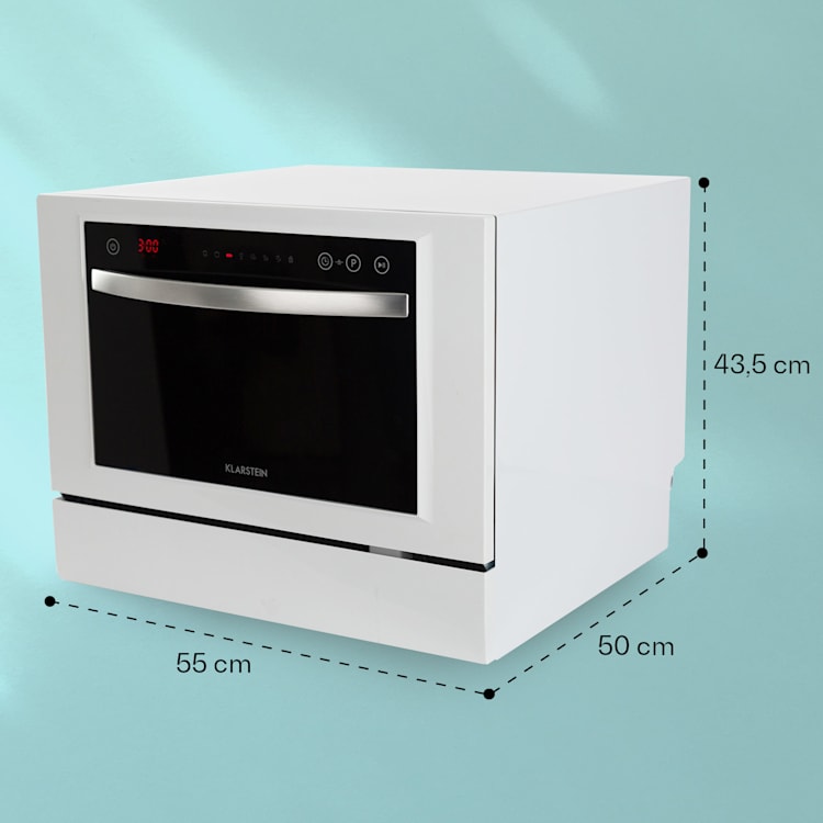 Havasia UV 6 Luminance Lavavajillas Luz UV Frontal de cristal Independiente 1380W Blanco