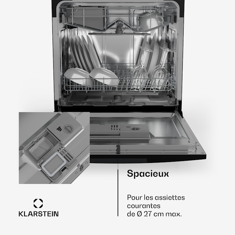 Havasia UV 8 Neo Lave-vaisselle de table lumière UV en pose libre / à encastrer 1380 W